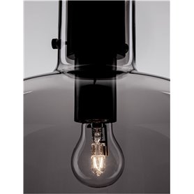 Luminaria Led colgante NOVA LUCE CINZIA NL-9236500 Negro/Ahumado