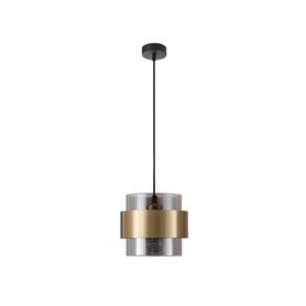 Luminaria Led colgante NOVA LUCE SIANNA NL-9236362 Laton/Ahumado