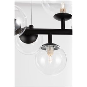 Luminaria Led colgante NOVA LUCE ODILLIA NL-9009250 Negro mate