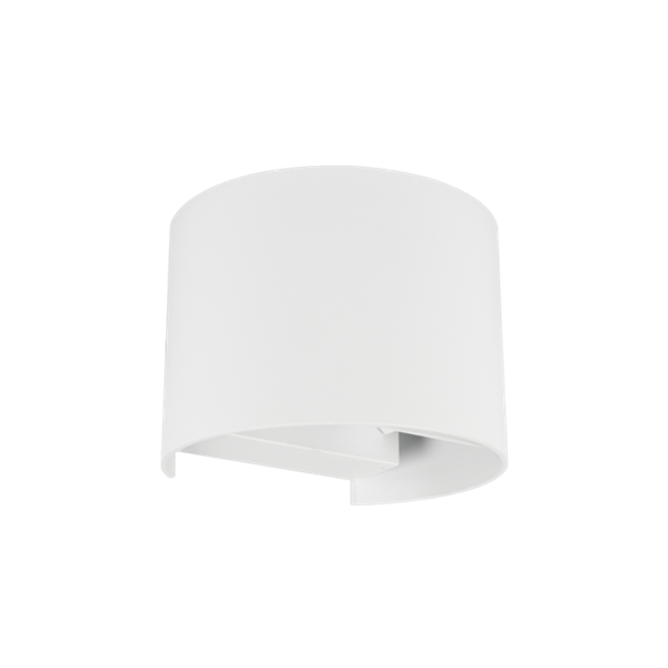 Aplique pared Led exterior PALMA ROUND HOFFLIGHTS 2.3085.1118 Blanco