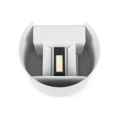 Aplique pared Led exterior PALMA ROUND HOFFLIGHTS 2.3085.1118 Blanco