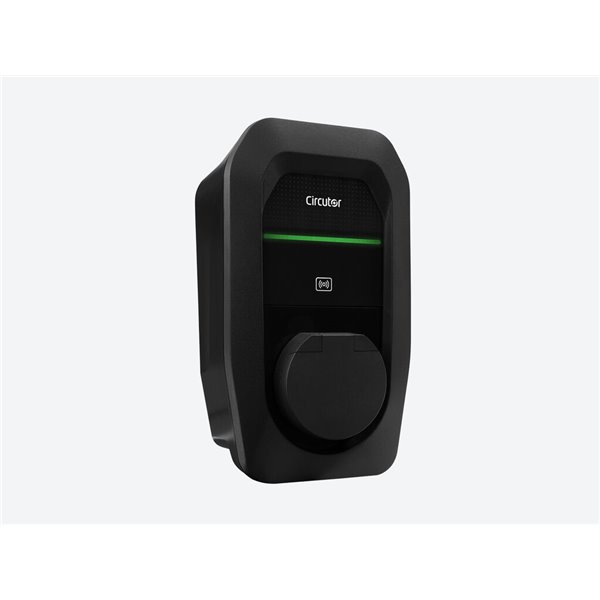 Cargador vehículo eléctrico trifásico CIRCUTOR eHome 5 V25560. negro