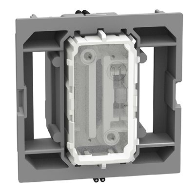 Cruzamiento 2 módulos BTICINO Light Now Y4054M2LW Axial neutro