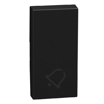 Tecla campana estrecha 1 módulo BTICINO Light Now YD4915D Basculante dark