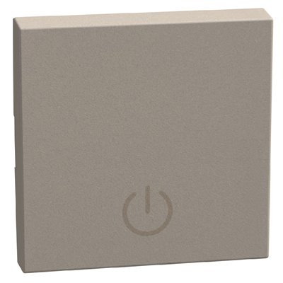 Tecla caldera 2 módulos BTICINO Light Now YG4915SM2 Basculante stone