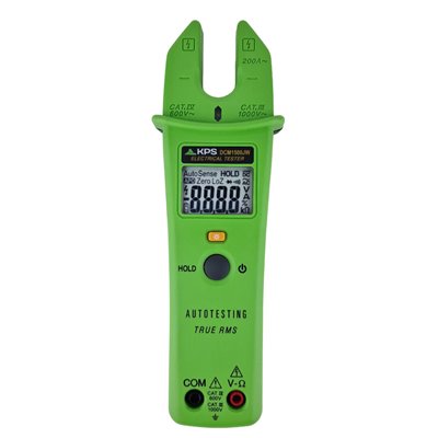 Pinza Amperimétrica digital con maxilar abierto KPS DCM1500JW