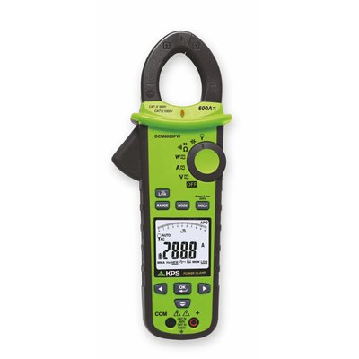 Pinza Vatrimétrica digital medidor de potencia 600kW KPS DCM6000PW