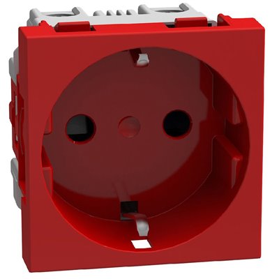 Base de corriente 2 módulos BTICINO Light Now Y4141R rojo