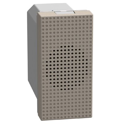 Zumbador 230V 1 módulo BTICINO Light Now YG4356V230 stone