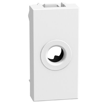 Salida cable ø9,5mm 1 módulo BTICINO Light Now YW4953 white