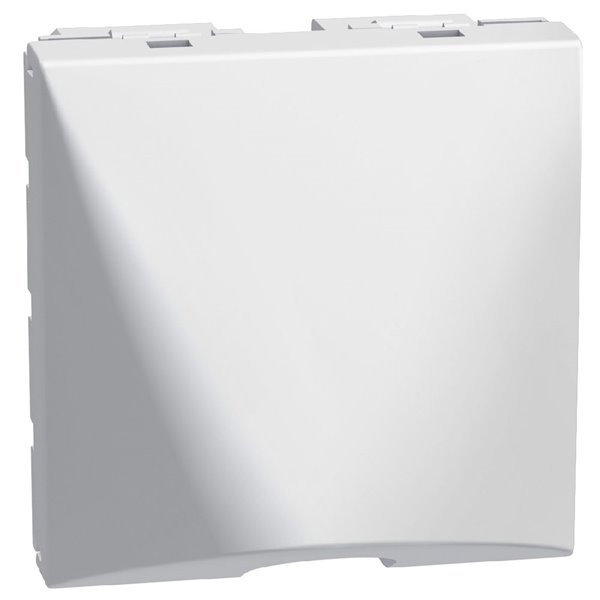 Salida cable ø9,5mm 2 módulos BTICINO Light Now YW4953M2 white