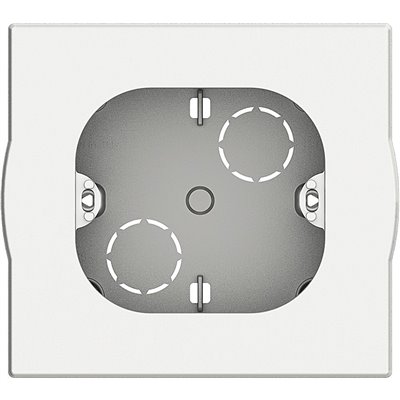 Caja superficie universal 2 módulos BTICINO 502BI blanco