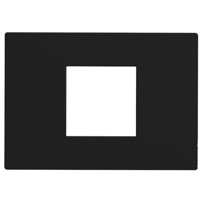 Marco embellecedor 2 módulos centrados BTICINO Light Now YA4819DD dark