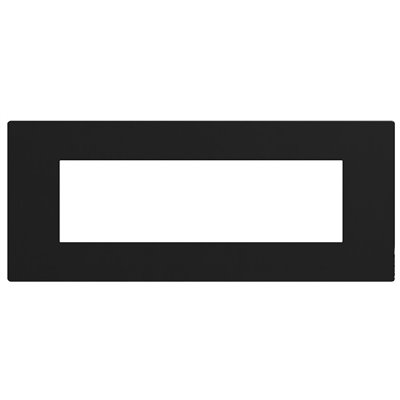 Marco embellecedor 7 módulos centrados BTICINO Light Now YA4807DD dark