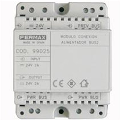 Módulo adaptador alimentador BUS2 repuesto FERMAX 3243