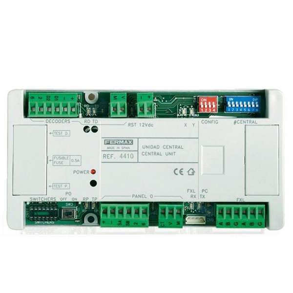 Unidad central CAC DIN10 repuesto FERMAX 4410