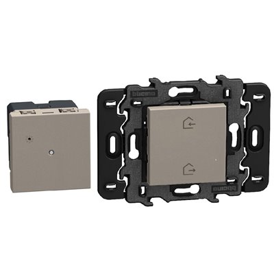 Gateway pack 2+2 módulos BTICINO Light Now Netatmo YG4500C stone