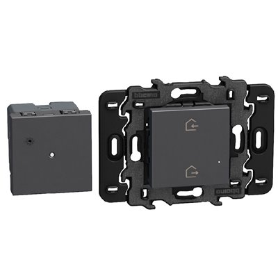 Gateway pack 2+2 módulos BTICINO Light Now Netatmo YD4500C dark