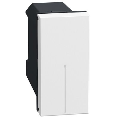 Regulador intensidad conectado 1 módulo BTICINO Light Now Netatmo YW4411C white