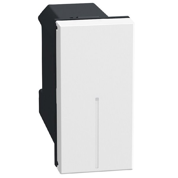 Regulador intensidad conectado 1 módulo BTICINO Light Now Netatmo YW4411C white