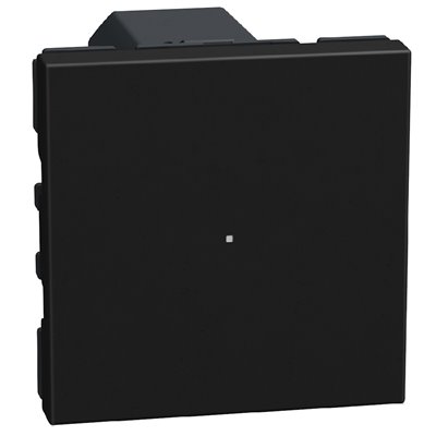 Regulador intensidad conectado 2 módulos BTICINO Light Now Netatmo YD4412CM2 dark