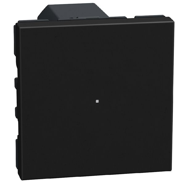 Regulador intensidad conectado 2 módulos BTICINO Light Now Netatmo YD4412CM2 dark