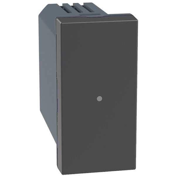 Módulo gestión energía conectado 1 módulo BTICINO Light Now Netatmo YD4531C dark
