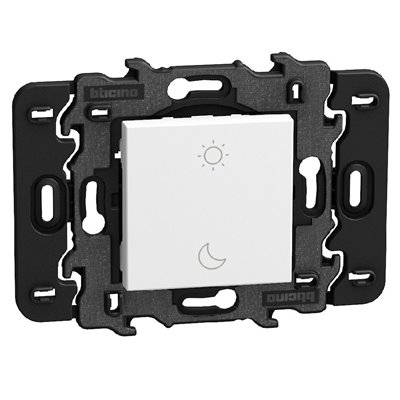 Comando inalámbrico "Dia/Noche" sin pila BTICINO Light Now Netatmo YW4574CWG white