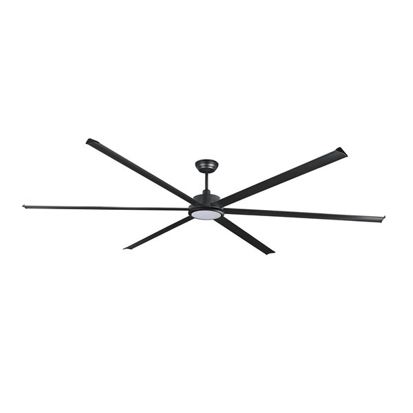 Ventilador Led de techo FARO Barcelona 34211-130 ROTTERDAM 30 XXL negro