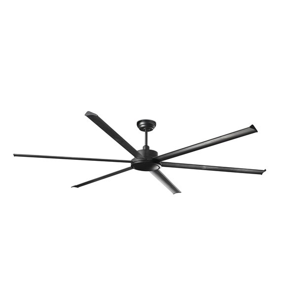 Ventilador de techo FARO Barcelona 34207 ROTTERDAM 25 XXL negro