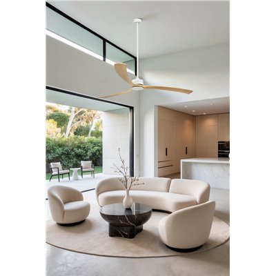 Ventilador de techo FARO Barcelona 34201A KAUAI Blanco 