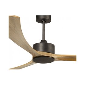 Ventilador SMART Wiz de techo Faro Barcelona 34200AWW KAUAI Marron