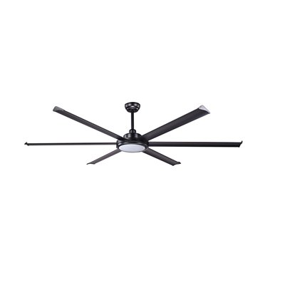 Ventilador Led de techo FARO Barcelona 34203-130 ROTTERDAM 20 XL negro