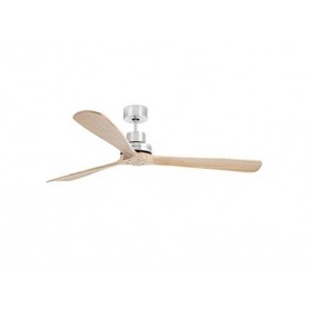 Ventilador SMART Wiz de techo Faro Barcelona 33504DCWW LANTAU XL niquel mate/pino