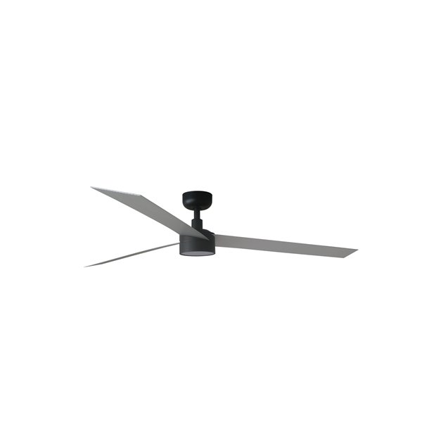 Ventilador Led SMART Wiz de techo FARO 34287WW-1TW CRUISER XL Negro/Aluminio