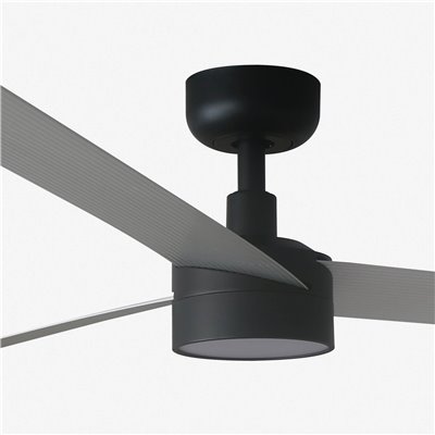 Ventilador Led SMART Wiz de techo FARO 34287WW-1TW CRUISER XL Negro/Aluminio